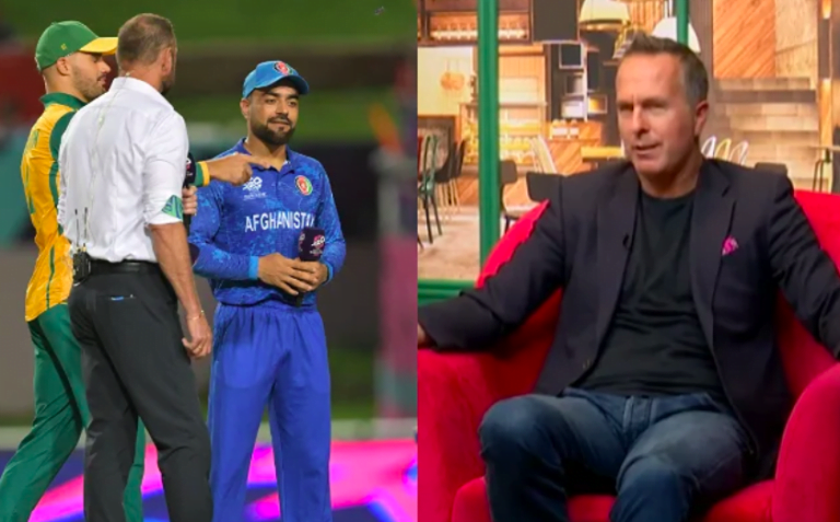 Michael Vaughan slams ICC for the  pitch of SA vs AFG T20 World Cup semifinal clash