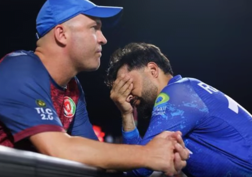 Coach Trott strongly criticizes the semi-final pitch following Afghanistan’s elimination.