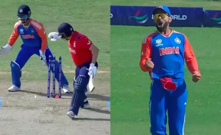 B**ncho*!Virat Kohli verbally taunts Jonny Bairstow as he leaves the field