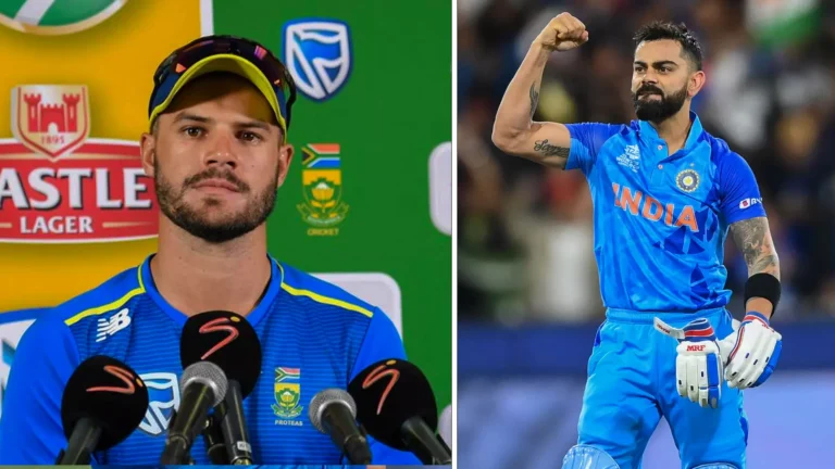 He has not scored runs in the tournament – Aiden Markram on Virat Kohli