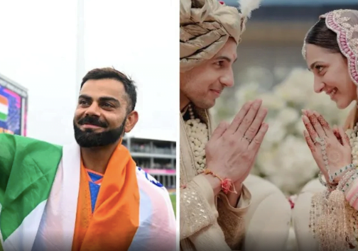 Virat Kohli surpasses Sidharth Malhotra and Kiara Advani as India’s most popular Instagram post, claiming the top position.