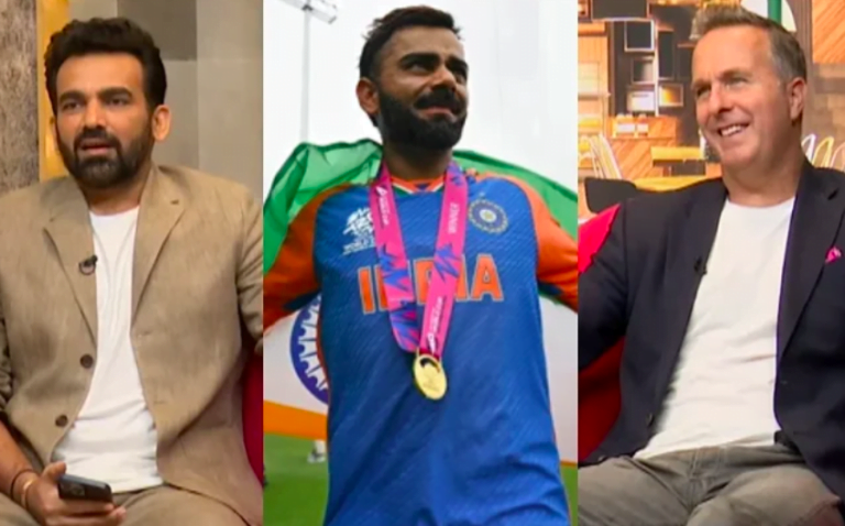 Zaheer Khan and Michael Vaughan share views on Virat Kohli’s retirement