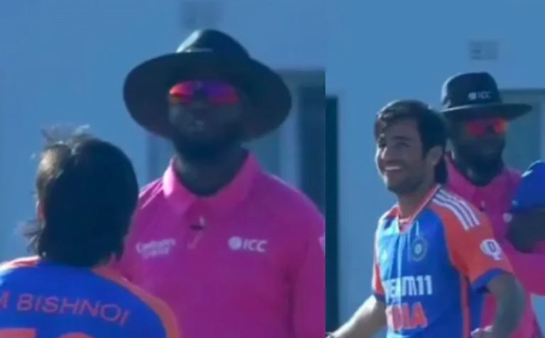 Umpire reverses decision instantly after Ravi Bishnoi’s demand, shocking video emerges.