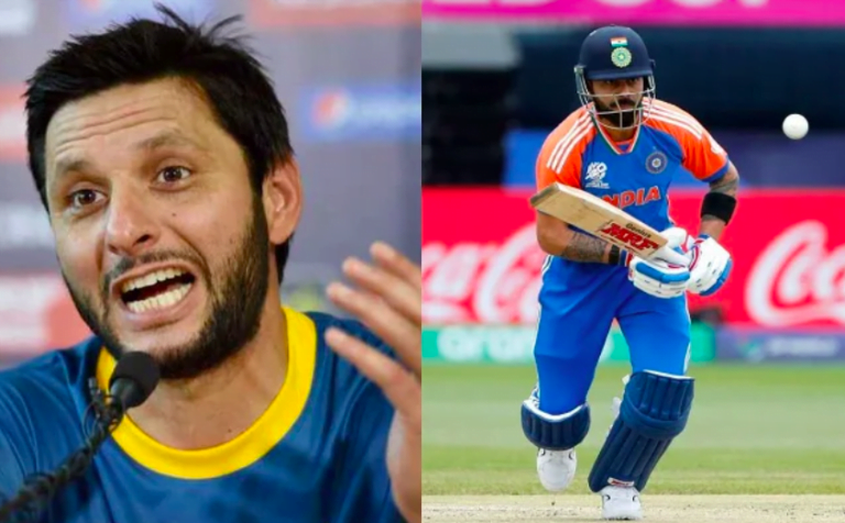 Shahid Afridi criticizes Indian legend in fiery statement.