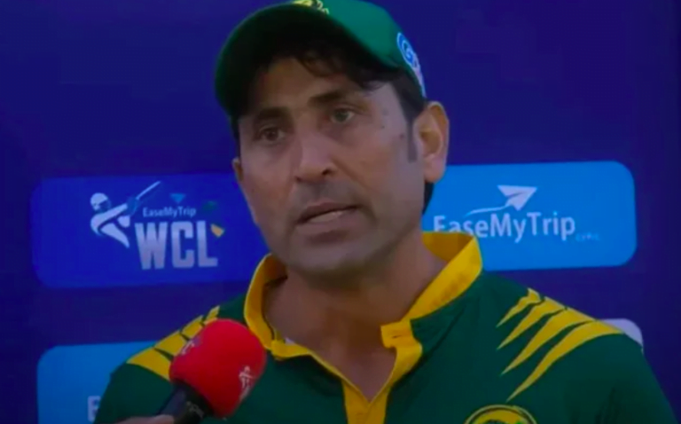 Younis Khan speaks out following Pakistan Champions’ defeat to India Champions in the WCL 2024 final.