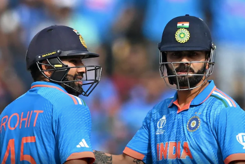 Rohit Sharma and Virat Kohli have been chosen for the upcoming Sri Lanka ODIs.