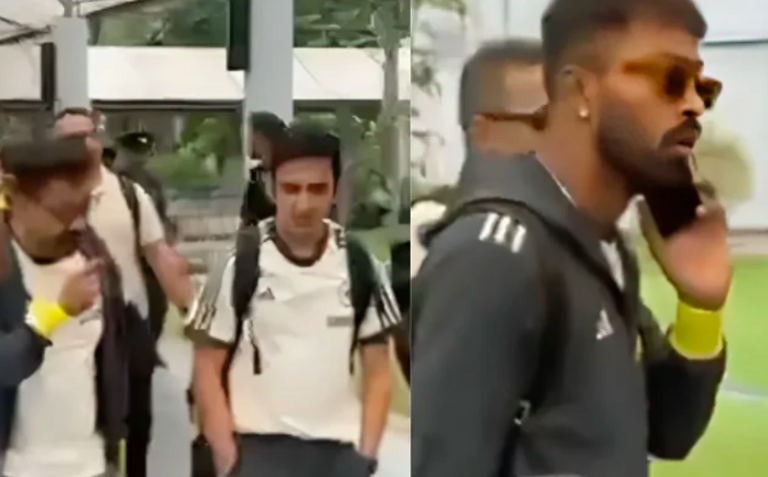 Gautam Gambhir leads Team India’s arrival in Sri Lanka for a white-ball tour.