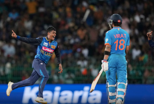 IND vs SL, 2nd ODI: Vandersay’s Six-Wicket Haul Dismantles Indian Batters, Leading Sri Lanka to a 32-Run Victory