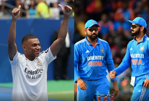 Kylian Mbappe’s enormous salary at Real Madrid dwarfs the earnings of IPL stars Virat Kohli and Rohit Sharma.