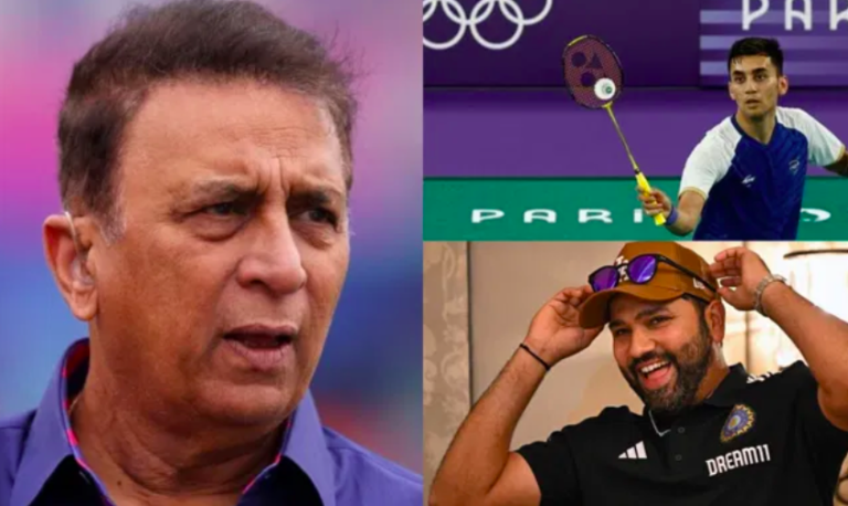 Sunil Gavaskar criticized Lakshya Sen’s Olympic performance using Rohit Sharma’s famous catchphrase.