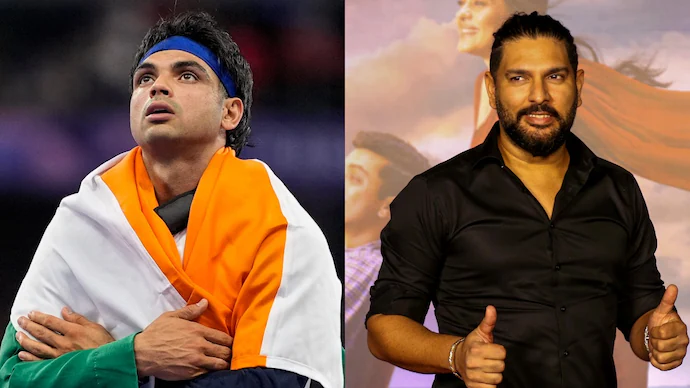 Yuvraj Singh Hails Neeraj Chopra’s ‘Golden Moment’ at the Paris 2024 Olympics