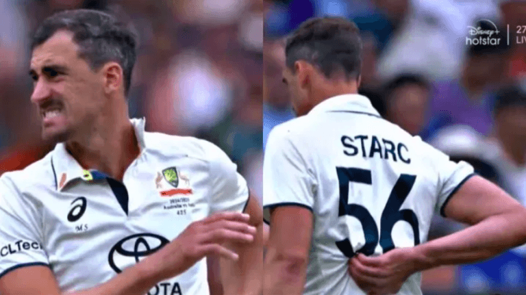 Mitchell Starc suffers severe back injury, shocking Australia at MCG