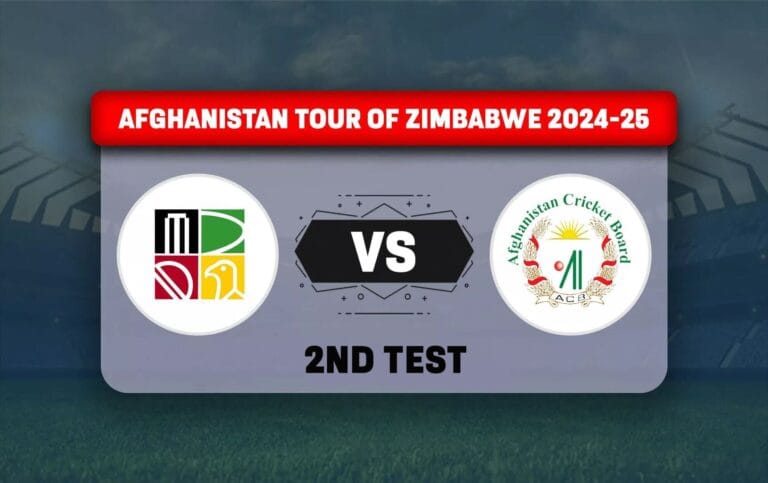 Zimbabwe vs Afghanistan Fantasy Prediction, 2nd Test, Afghanistan Tour of Zimbabwe