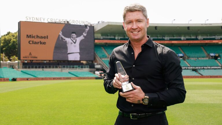 Michael Clarke Receives a Once-in-a-Lifetime Honor from Cricket Australia